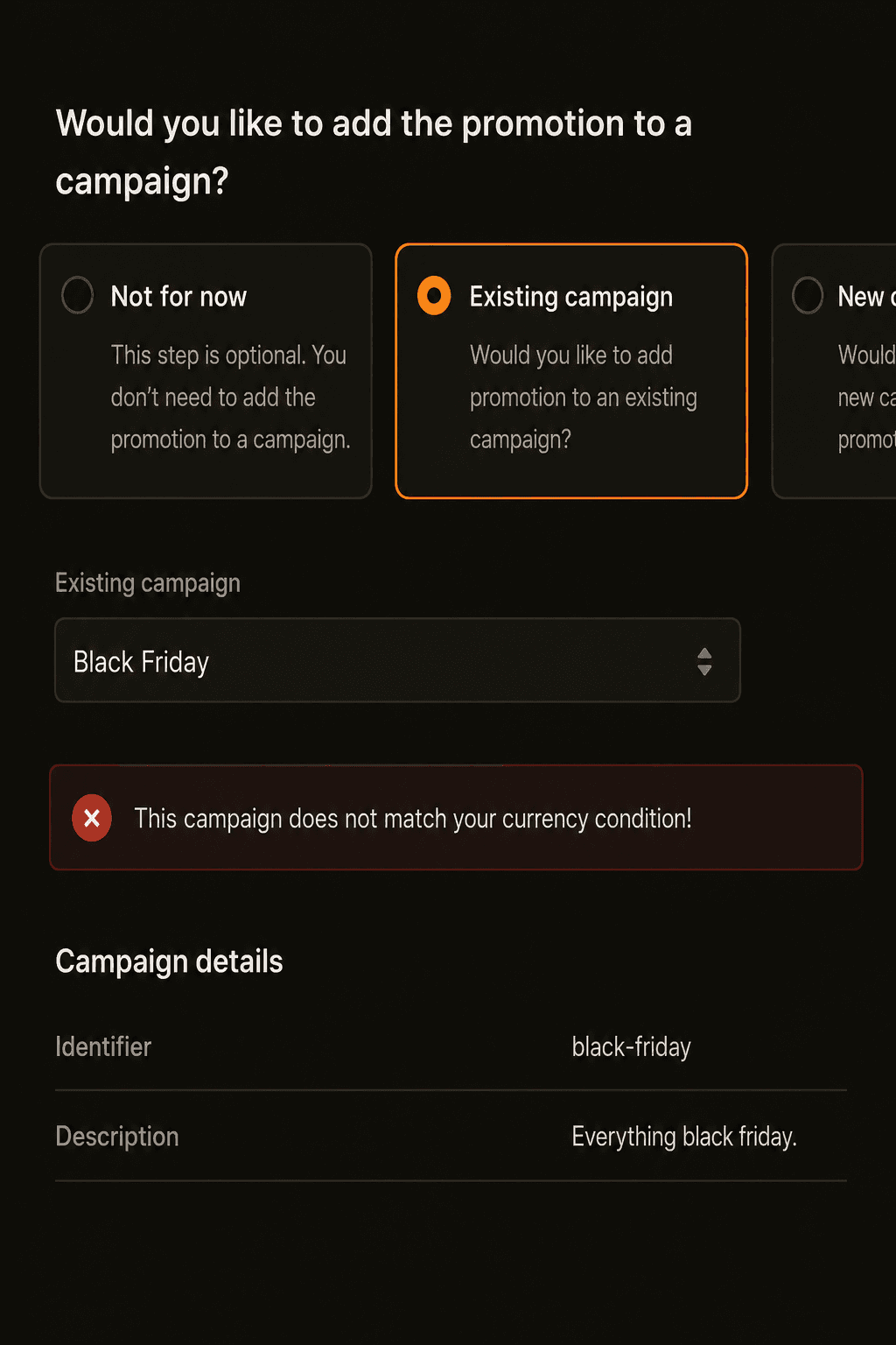 Easily add to campaigns